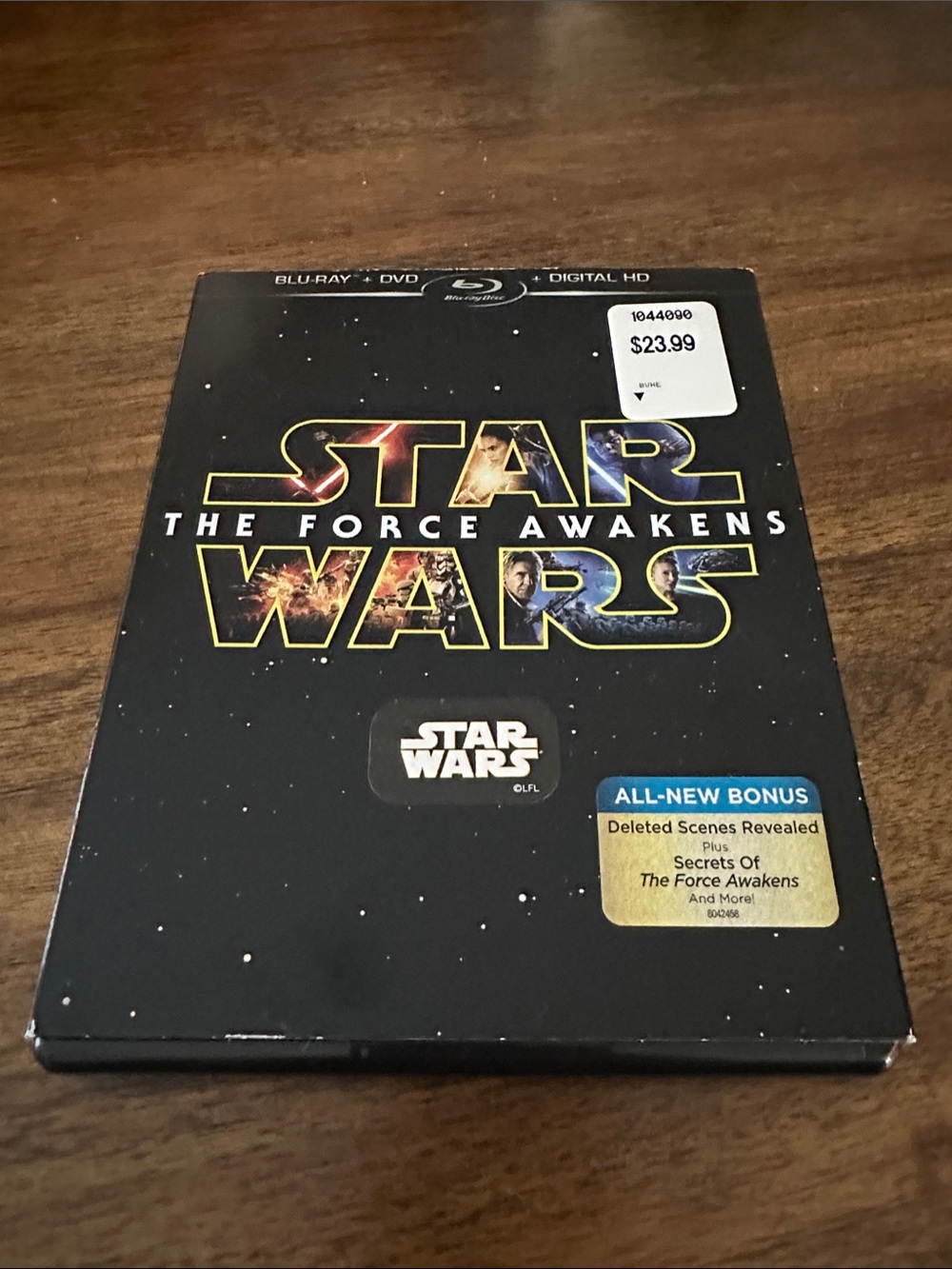 Star Wars Black & Multicolor The Force Awakens Collector Blu‑ray/DVD